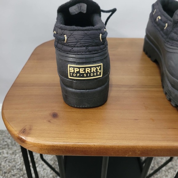 Sperry Top-Sider Black Rubber Duckling Women's Boot (STS95272) - Size 9.5 - Picture 2 of 3